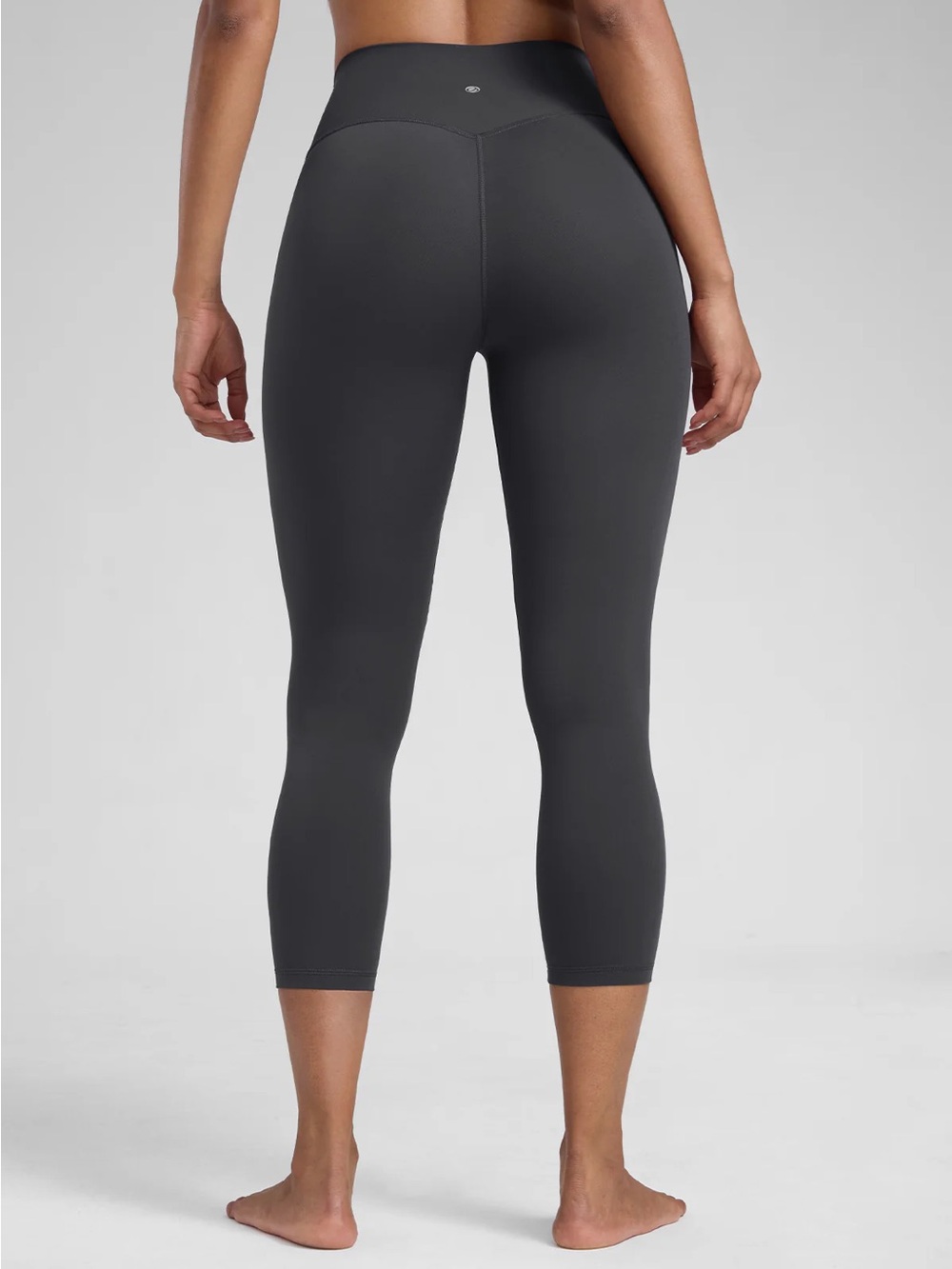 CRZ YOGA Melanite Grey Butterluxe Yoga Leggings 23” - Large